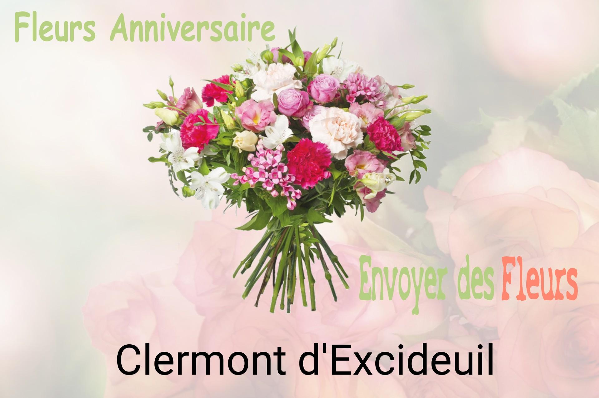 Bouquet de fleurs d’anniversaire livré à Clermont-d'Excideuil