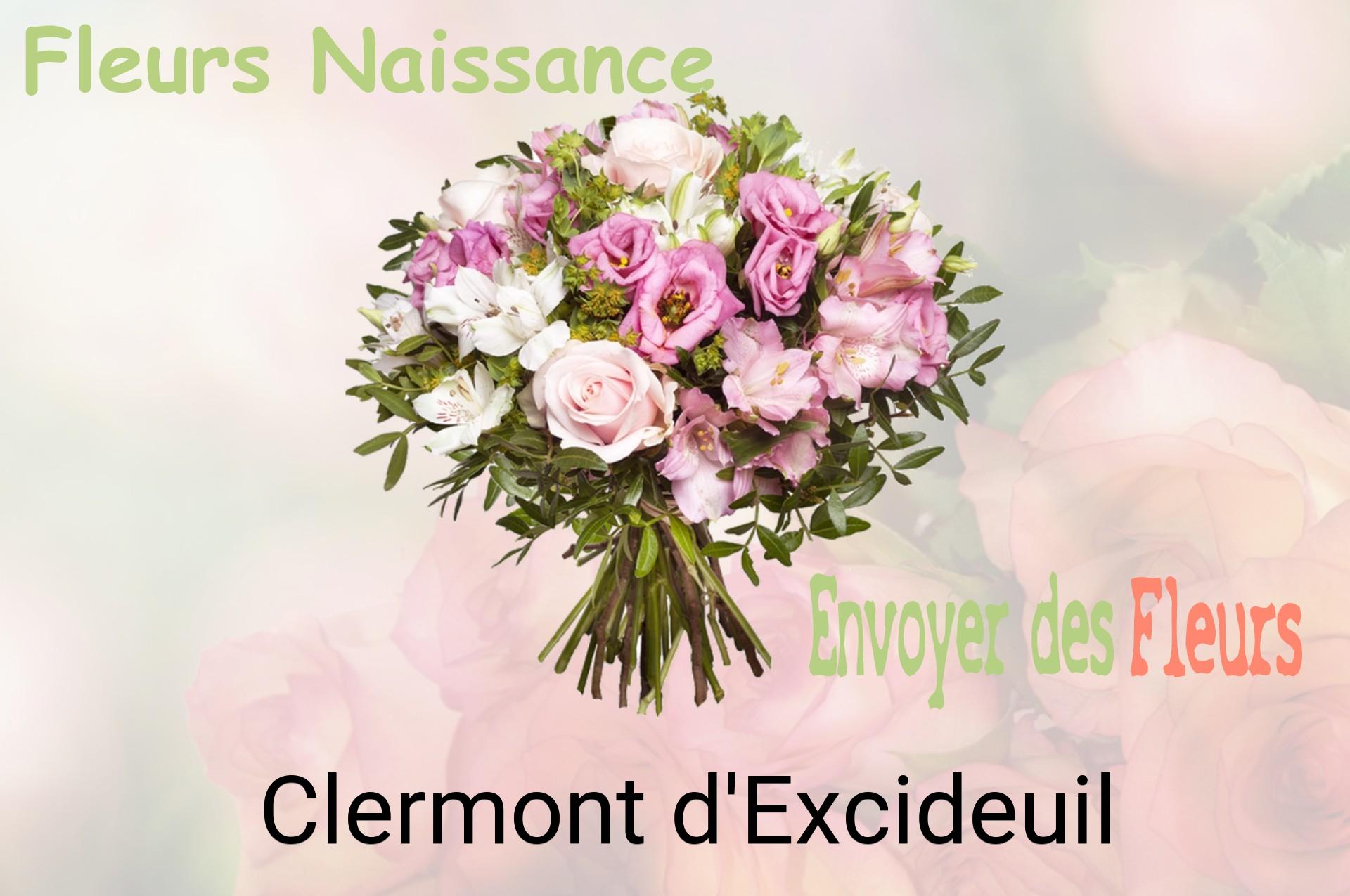 Bouquet de fleurs de naissance livré à Clermont-d'Excideuil